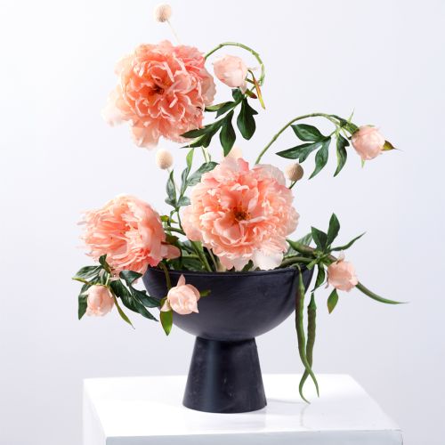 Article Coupe avec socle en métal coupe trophée anthracite Ø26cm H21cm