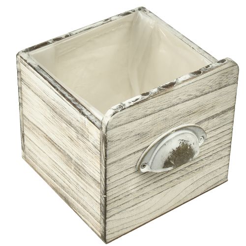 Article Boîtes à tiroirs en bois avec poignée – Solution de rangement élégante et fonctionnelle – Lot de 4