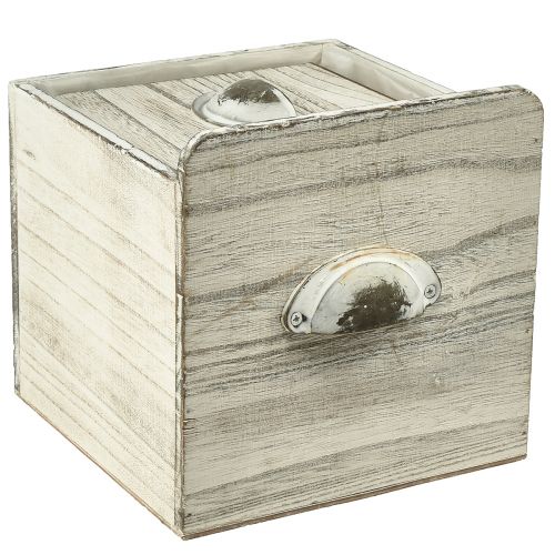 Article Boîtes à tiroirs en bois avec poignée – Solution de rangement élégante et fonctionnelle – Lot de 4