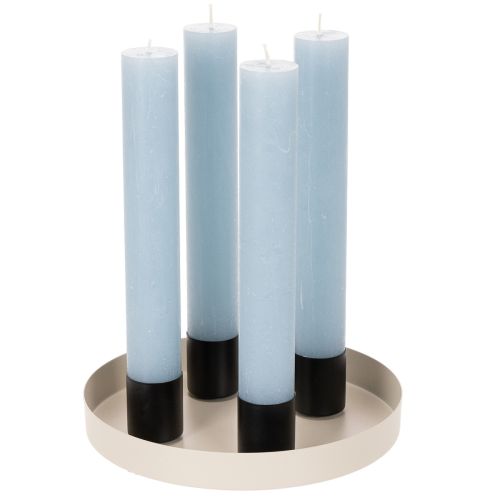 Lot de 4 bougeoirs magnétiques