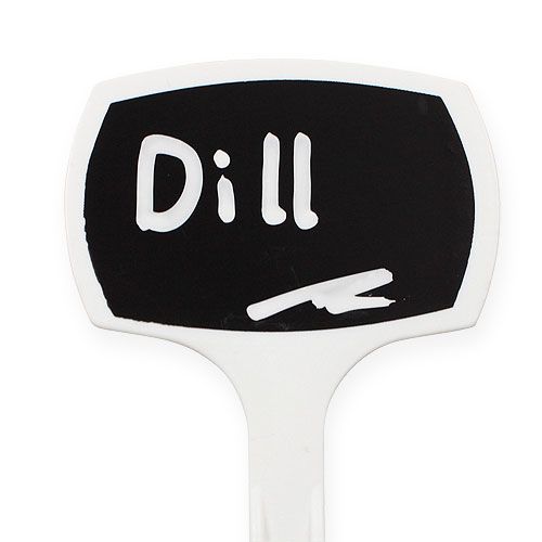Article Etiquettes pour plantes 29cm noires inclinées 10 pcs