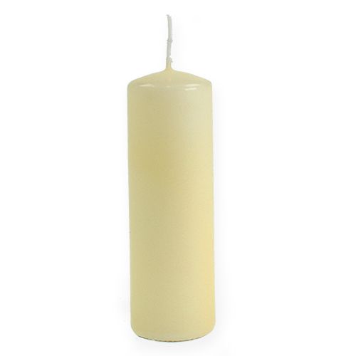 Bougie pilier 120/40 crème 24 pcs