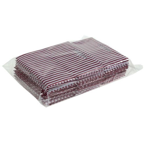 Floristik24 Sac en plastique de type Bordeaux. 12 cm x 12 cm 12 pièces