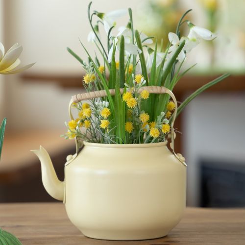 Article Théière décorative élégante au charme unique et au style traditionnel, 17 cm