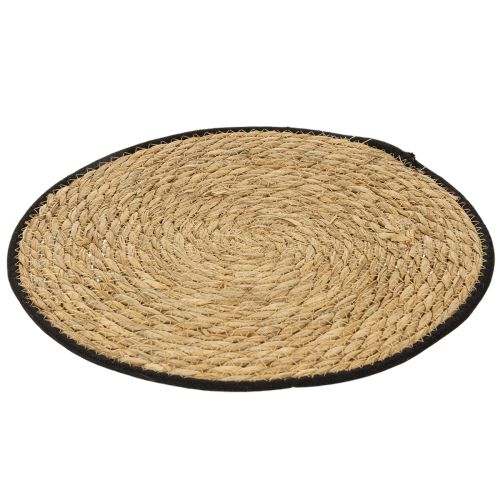 Article Set de table rond en jonc, Ø35cm, lot de 4