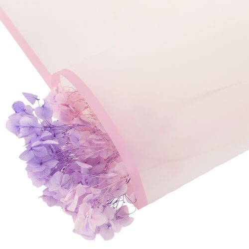 Article Film floristique rose imperméable 57 cm, lot de 20 feuilles découpées pour bouquets