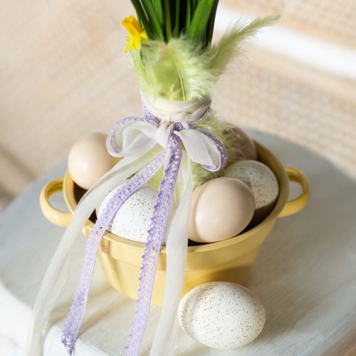 Article Oeufs de dinde naturels 6,5 cm 10 pièces