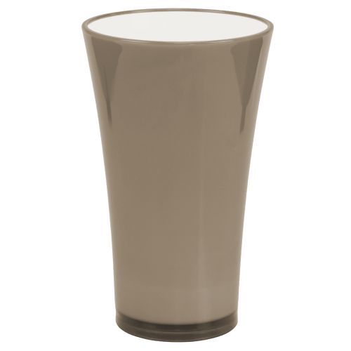 Vase &quot;Fizzy&quot; Ø13,5cm H20cm gris platine 1 pc