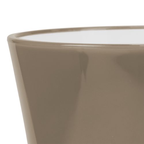 Article Vase &quot;Fizzy&quot; Ø13,5cm H20cm gris platine 1 pc