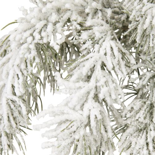 Floristik24 Sapin de Noël en cèdre en pot avec neige artificielle H85cm