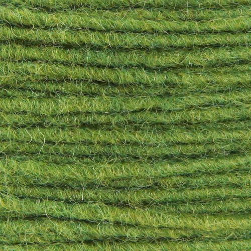 Article Fil de mèche en laine et feutre vert mousse 3 mm 100 m