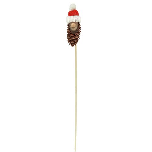 Floristik24 Nain de cône avec chapeau, bouchon de fleur, gnome 8cm, 12 pièces