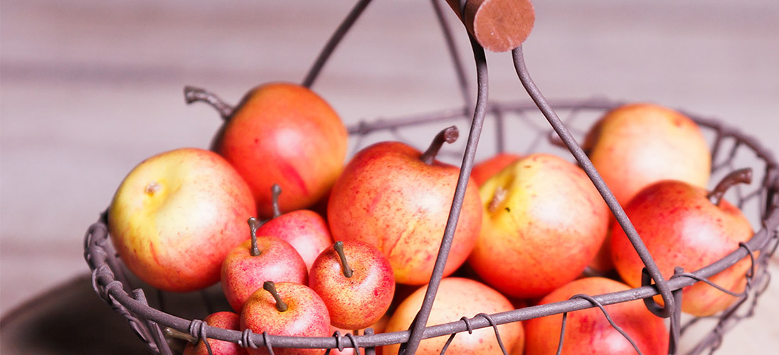 Pommes décoratives