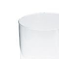 Floristik24 Vase en verre cylindre en verre vase à fleurs décoration en verre H15cm Ø15cm