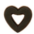 Floristik24 Mousse florale OASIS® Renewal® Biolit® en forme de cœur, 27 cm, marron, 2 pièces pour compositions florales
