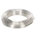 Floristik24 Fil d’aluminium argenté 3 mm 1 kg pour travaux créatifs