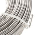 Fil d’aluminium argenté 3 mm 1 kg pour travaux créatifs | Floristik24.fr