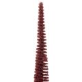 Sapin de Noël décoratif, silhouette fine sur socle en bois, 60 cm | Floristik24.fr