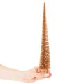 Décoration de sapin de Noël artificiel, fine, avec base en bois, 40 cm, 3 pièces | Floristik24.fr