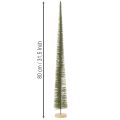 Sapin de Noël artificiel avec socle en bois pour décorations de Noël, 80 cm | Floristik24.fr