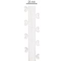 Ruban décoratif blanc avec