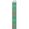 Ruban cadeau à carreaux en polyester 15 mm x 20 m rouge, vert et blanc pour emballages de Noël | Floristik24.fr