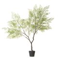 Floristik24 Künstlicher arbre avec feuilles fines 120 cm en plastique et soie pour intérieur