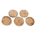 Rondelles de bois naturelles 6 cm 300 g pour décoration et bricolage | Floristik24.fr