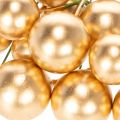Boules dorées décoratives en