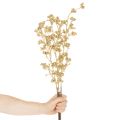 Lot de 3 branches artificielles de baies dorées 70 cm | Floristik24.fr