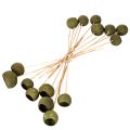 Bell Cup sur Tige Verte 5-7cm Lot de 15 | Floristik24.fr