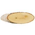 Floristik24 Disques bouleau ovale nature disques bois déco 18-22cm 10p