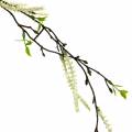 Floristik24 Branche de bouleau artificielle, branche décorative vert bouleau avec chatons L135cm