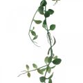 Floristik24 Guirlande de feuilles vertes Guirlande déco de plantes vertes artificielles 190cm