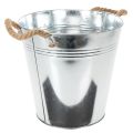 Seau décoratif en métal