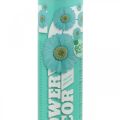 Floristik24 Spray floral Décor floral Bleu clair Aigue-marine Spray de couleur 400 ml