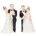 Floristik24 Mariée et marié 6 cm 2 pièces