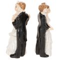 Mariée et marié 6 cm 2 pièces | Floristik24.fr