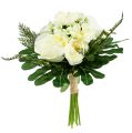 Floristik24 Bouquet de mariée blanc Ø 30 cm H 28 cm