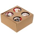 Boules de Noël en plastique