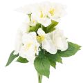 Floristik24 Kunstblume Hellebore blanche en bouquet, 36 cm