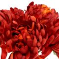 Floristik24 Bouquet de chrysanthèmes vermillon 28cm 6pcs
