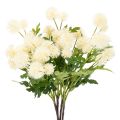 Floristik24 Kunstblume Chrysantheme crème blanche 56 cm 4 branches
