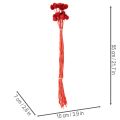 Fleurs séchées Craspedia rouges, tiges longues 55 cm, lot de 20 | Floristik24.fr