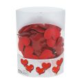 Floristik24 Coeurs décoratifs à saupoudrer 4,5cm rouge 50pcs