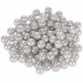 Floristik24 Perles décoratives argentées 10 mm - Lot de 115