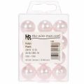 Déco-Perles en Plastique Rose Perlé Ø2cm – Lot de 12 | Floristik24.fr
