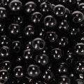 Perles de décoration noires Ø8mm 250 pièces | Floristik24.fr