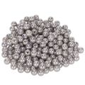 Floristik24 Perles décoratives en plastique argenté Ø8 mm – Lot de 250