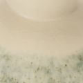 Coupe décorative en céramique crème et vert gris Ø20cm H16cm | Floristik24.fr